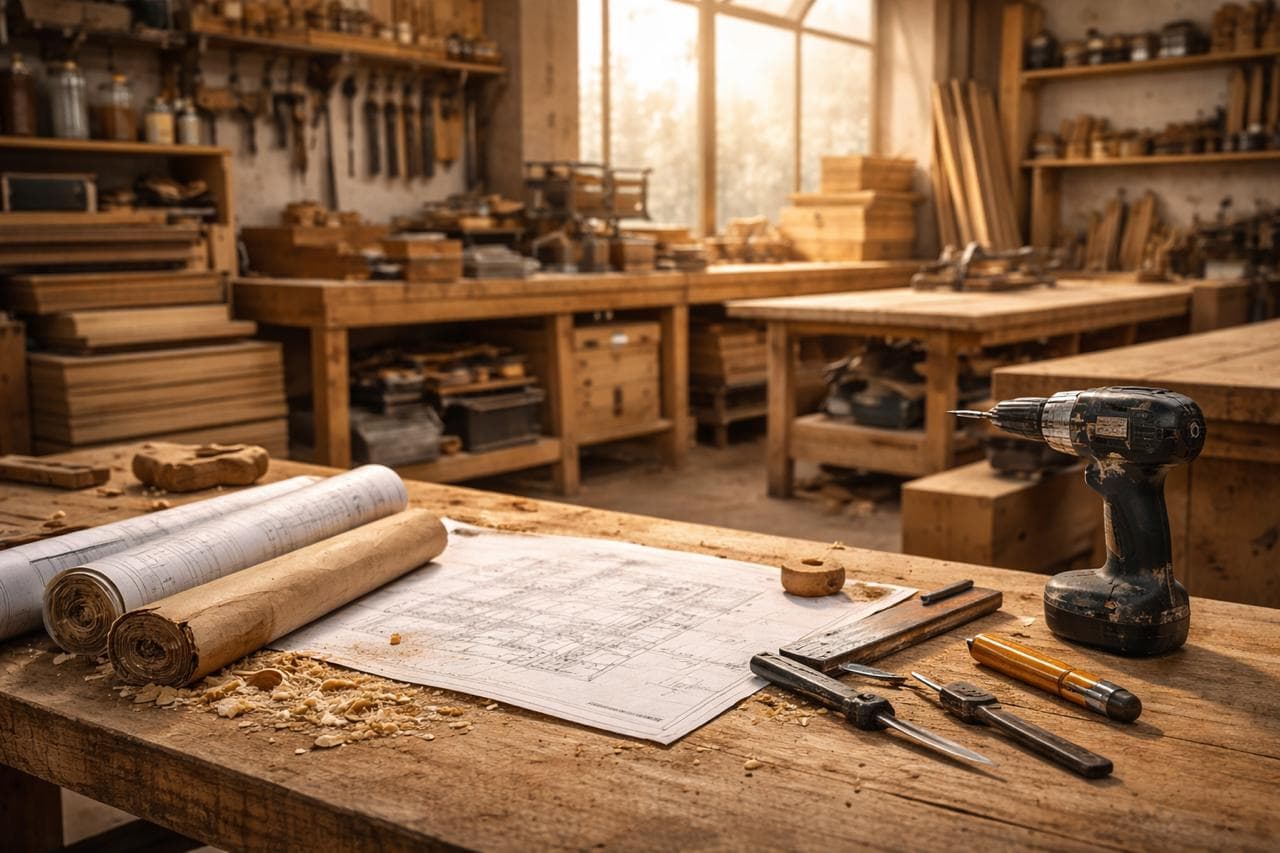 Werkstatt für Innenausbau nach Maß