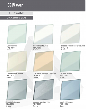EINSEITIG GRAU LACKIERTES GLAS 6MM FÜR KÜCHE & BAD LACOBEL METAL GREY EINSEITIG GRAU LACKIERTES GLAS 6MM FÜR KÜCHE & BAD LACOBEL METAL GREY