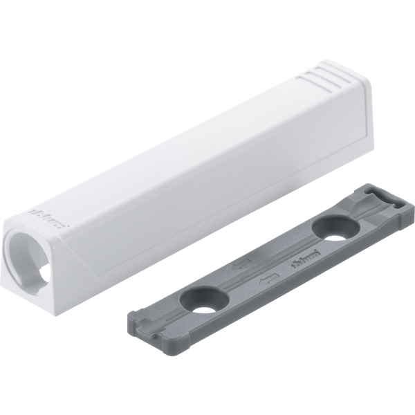 TIP-ON weiß mit Magnet für Türen und Klappen