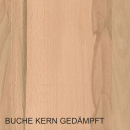 Buche Kern gedämpft